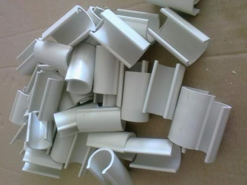 CLIPS IN PVC DIAMETRO 32 MM PER SERRA FISSAGGIO TELO PLASTICA O RETE 1 KG