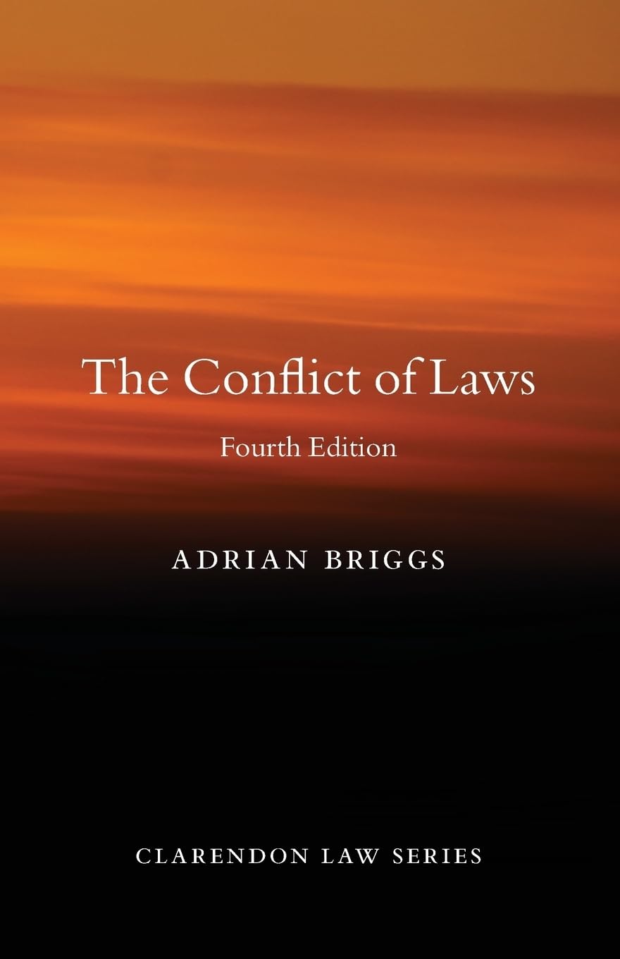 The Conflict of Laws (Clarendon Law Series)