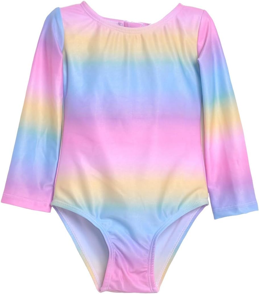 Girls' Rash Guard Swimsuit