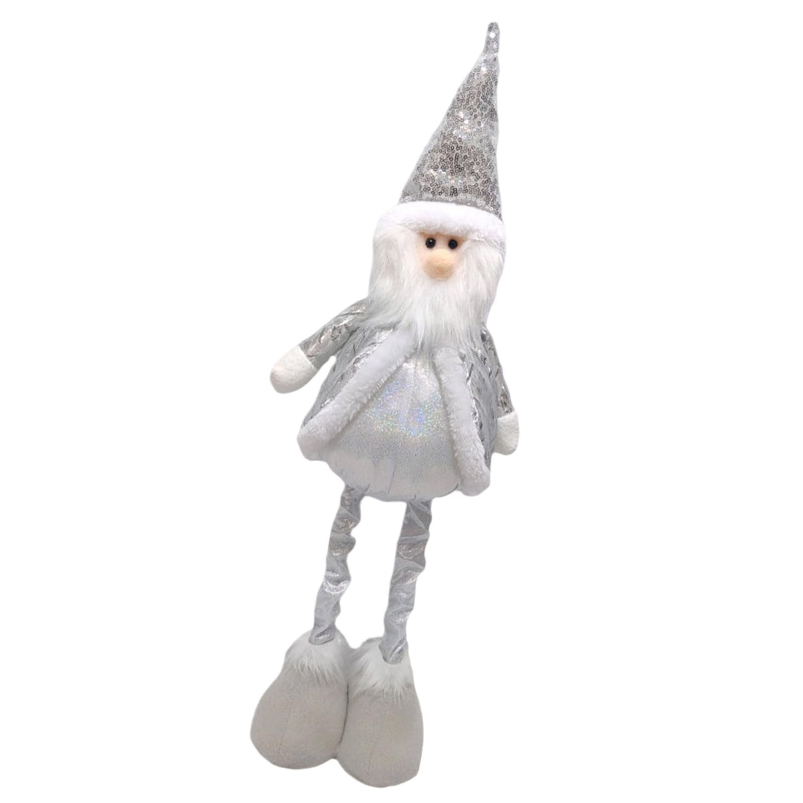 yanwuwa Stretchable Figure Santa/Snowman/Deer Christmas Decoration Adjustable Heights for Window Displays Holiday Decoration Stretchable Holiday Figure