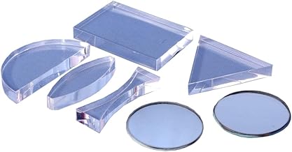 Sbt Instruments Optic Lens Set (Acrylic) Optic Activities Science Activities Ray Box Activities Set of 7pcs