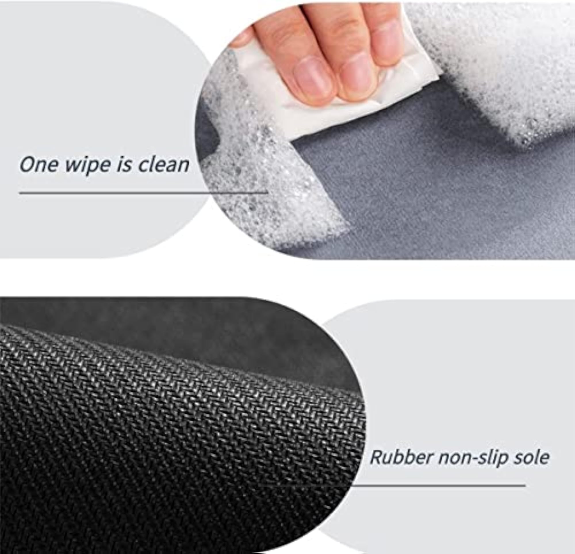 Super Absorbent Quick-Drying Bathroom Mat, Non Slip
