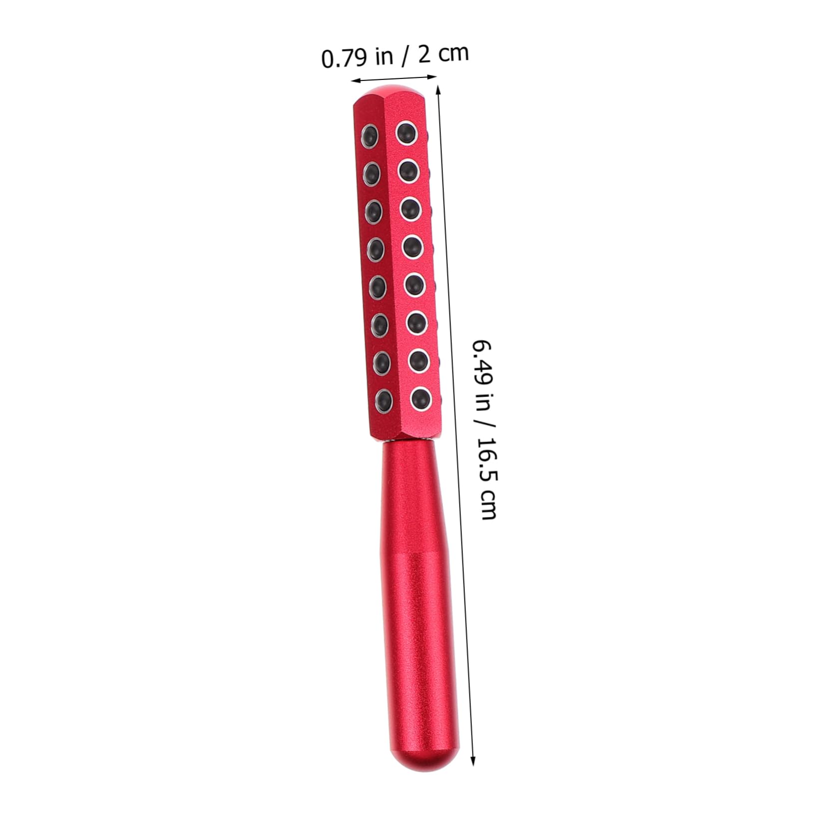 Massaggiatore Viso Lifting in Lega di Alluminio Germanite Rosso | Saloni Professionali e Uso Domestico, Strumento di Cura Viso, Ideale per Amanti del Massaggio Facciale