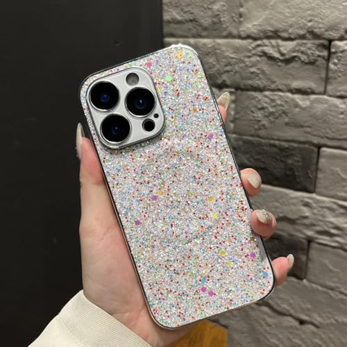 Coque tendance pour iPhone 13 Pro Max antichoc aux finitions argent