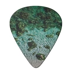 Lot de 6 médiators sous-marins imprimés récif corallien avec boîte de rangement pour guitare acoustique et électrique - Les Beatles, Paul McCartney, John Lennon, RIngo Starr, George Harrison Lot de 6 médiators sous-marins imprimés récif corallien avec boîte de rangement pour guitare acoustique et électrique – Image 3