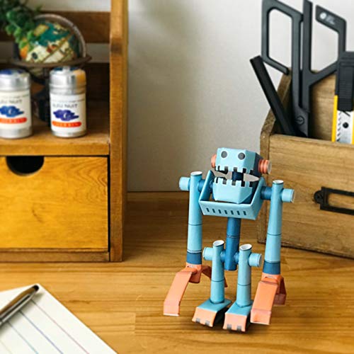 Piperoid Muscle Joe - Japanese 3D Paper Puzzle Diy Robot Kit For Kids And Origami Kit For Adults #TOP5