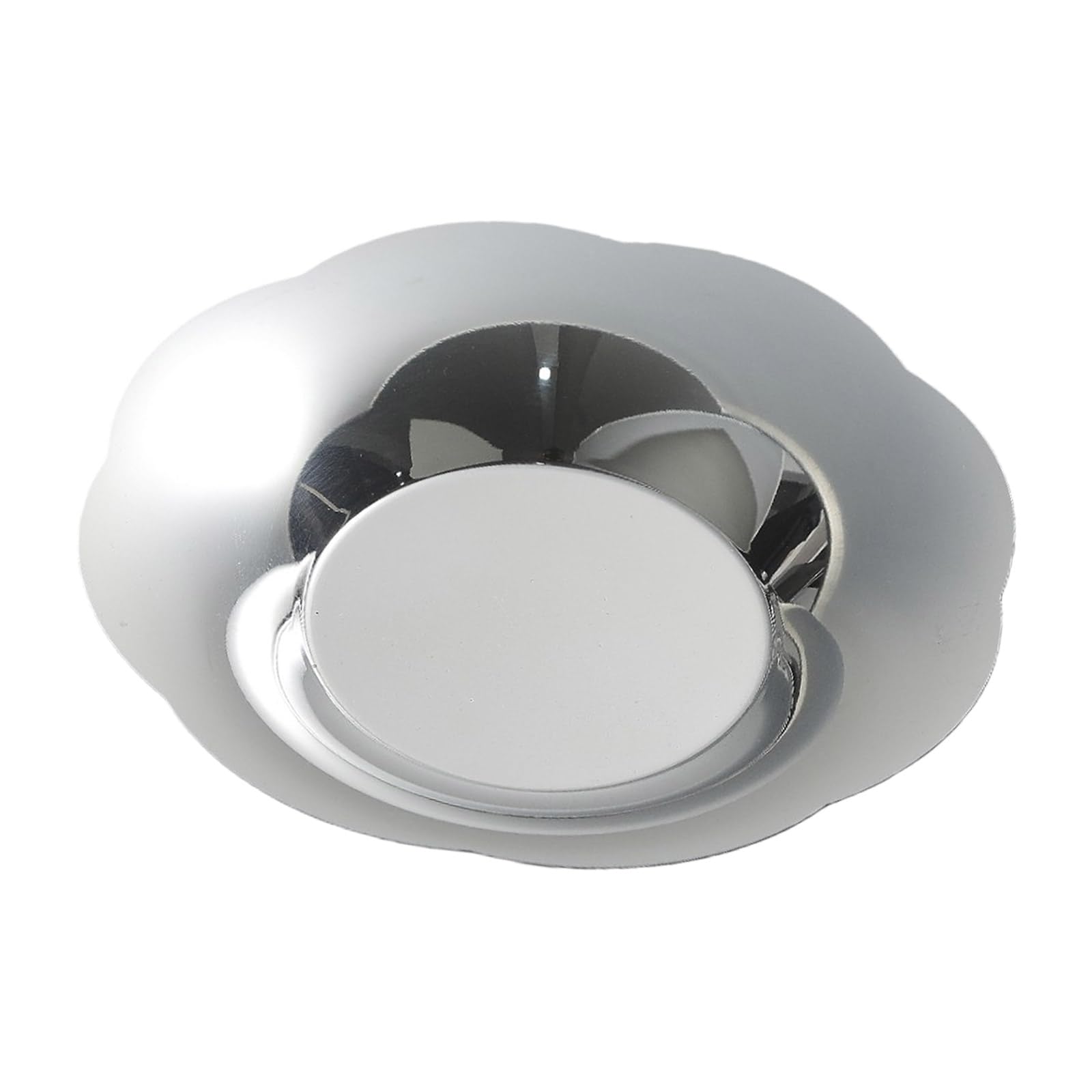 APGLSXY Rustless Steel Serving Bowl for Home Decoration Features Antislip Modern Look Suitable for Fruits Display Fruit Nut Tray