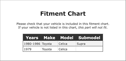 Miniatura 2 de Embrague del ventilador de refrigeración del motor compatible con Toyota Celica Supra 1979 1980 1981 1982 1983 1984 1985 1986 PC-1011262