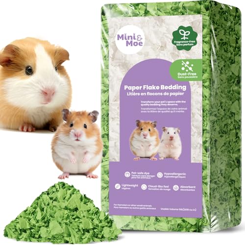 mini&moe Roupa de cama para hamster 23 litros: livre de poeira e controle de odor absorvente de umid