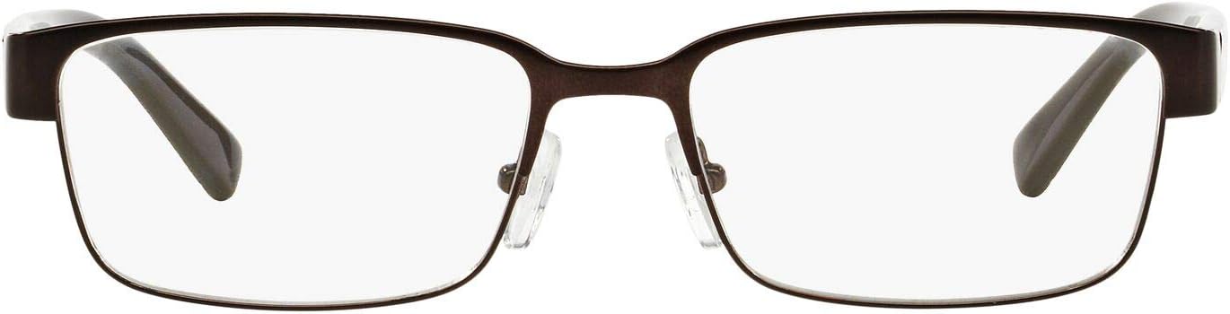 Armani Exchange mens Ax1017 Rectangular Prescription Eyewear Frames