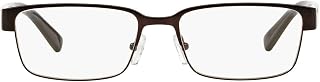 Armani Exchange mens Ax1017 Rectangular Prescription Eyewear Frames