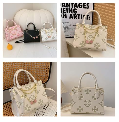 Crossbody Bags for Women Trendy Fashion Floral Pattern Large Tote Shoulder Bag Purse for Daily Use Work Shopping Party4
