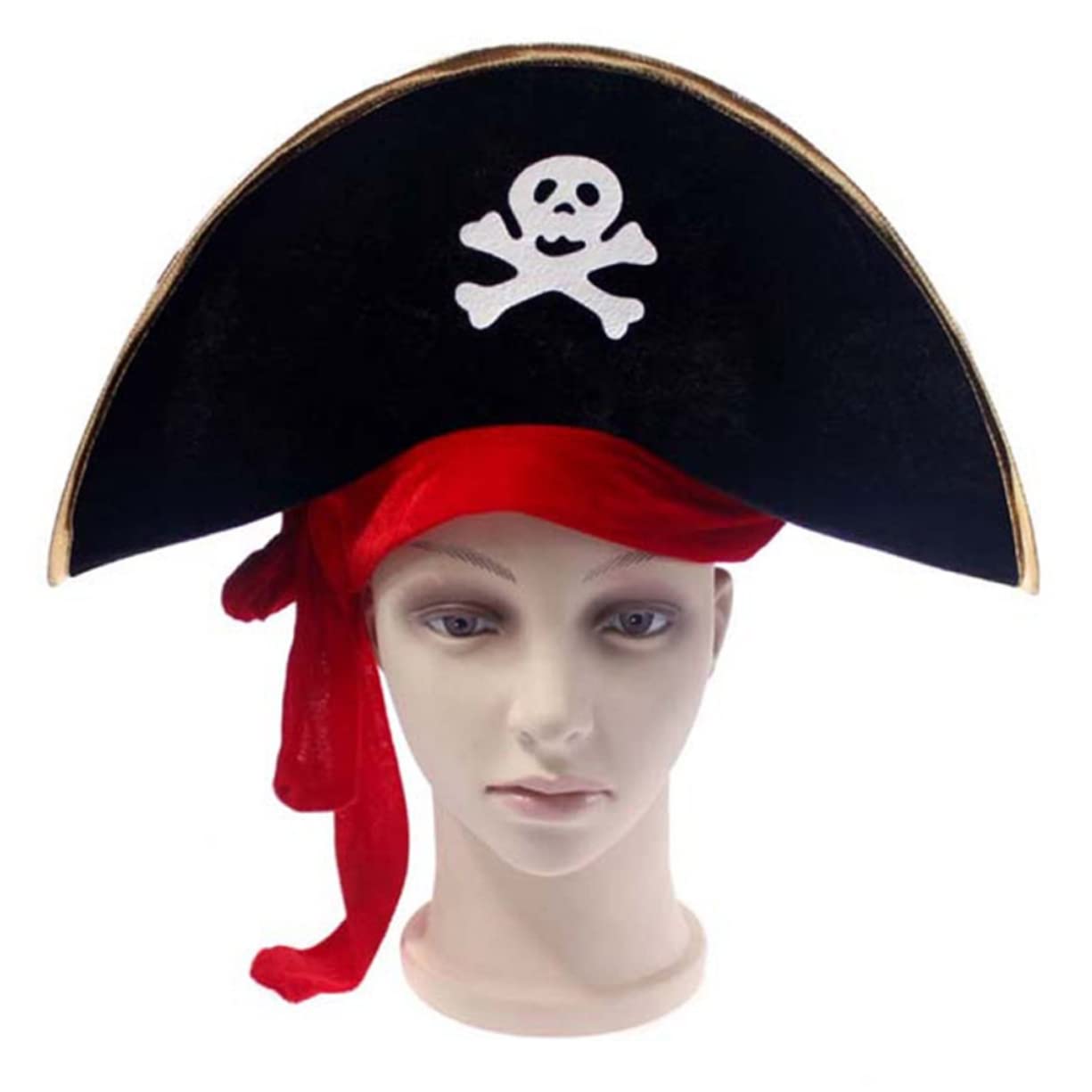 TOYANDONA 4 Sets Outfit-zubehör Piratenhut Augenklappen-set Für Cosplay-partys Und Events 2 Stück * 4