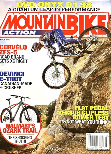 Mountain Bike Action Magazine March 2024 Devinci E-Troy Canadian-Made E-Crusher