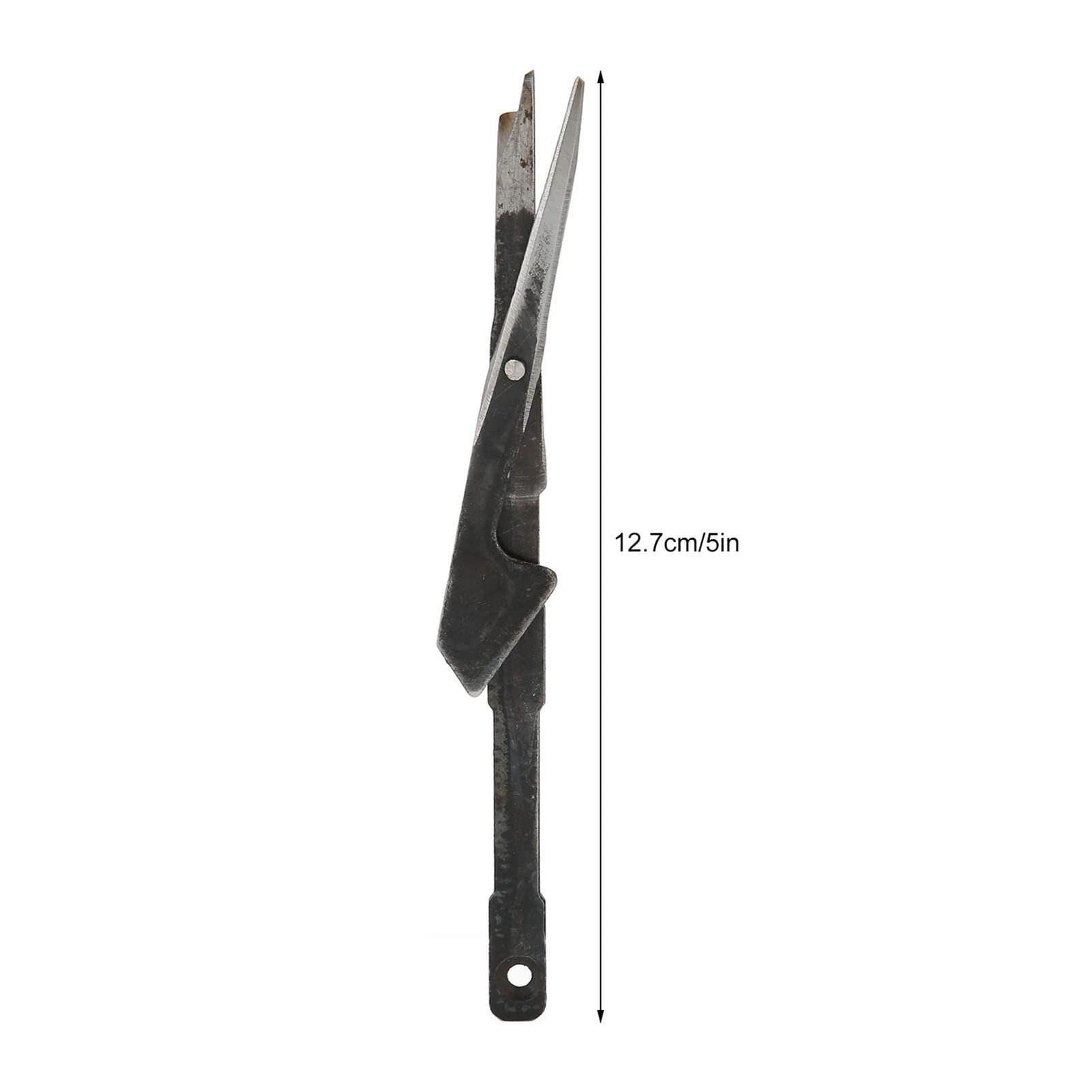 5-Inch Metal Cut Pile Scissors, Rustproof Needle Pin for Rug Tufting Gun Loop Pile Tool Accessory - Image 2