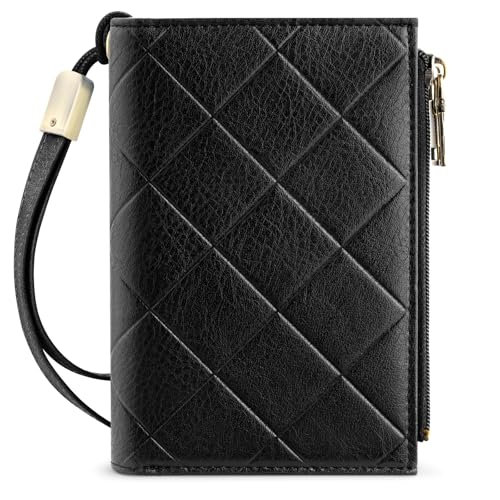 Image of XINNSTAR Small Wallet for Women RFID Blocking Leather Trifold