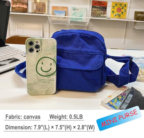 Collsants Small Crossbody Bag Cute Purse Mini Canvas Crossbody Purse Phone bag3