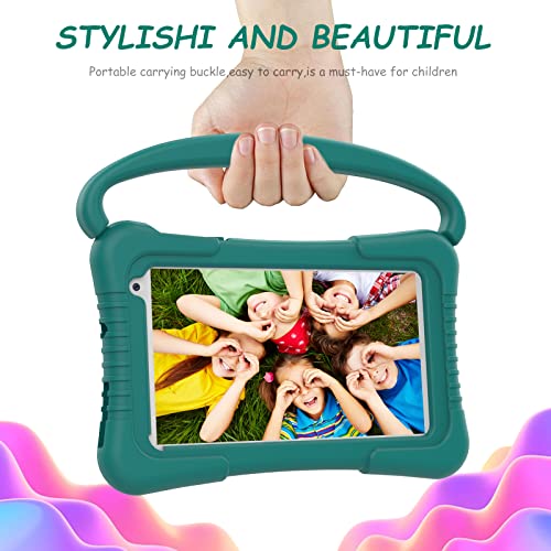 7 Inch Kids Tablet, Quad Core Android 11 Toddler Tablets, Children Tablet with 32GB Storage 2GB RAM WiFi BT Shockproof Case Dual Camera Educationl Games Parental Control, Kids Software Pre-Installed - Thumbnail 6
