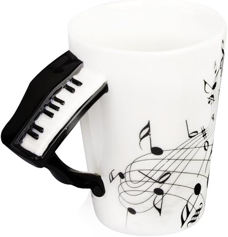 Amazon ハンドル 磁器 カップ 音符 音楽 カップ マグ ギフト ピアノ形 水筒 マグボトル オンライン通販