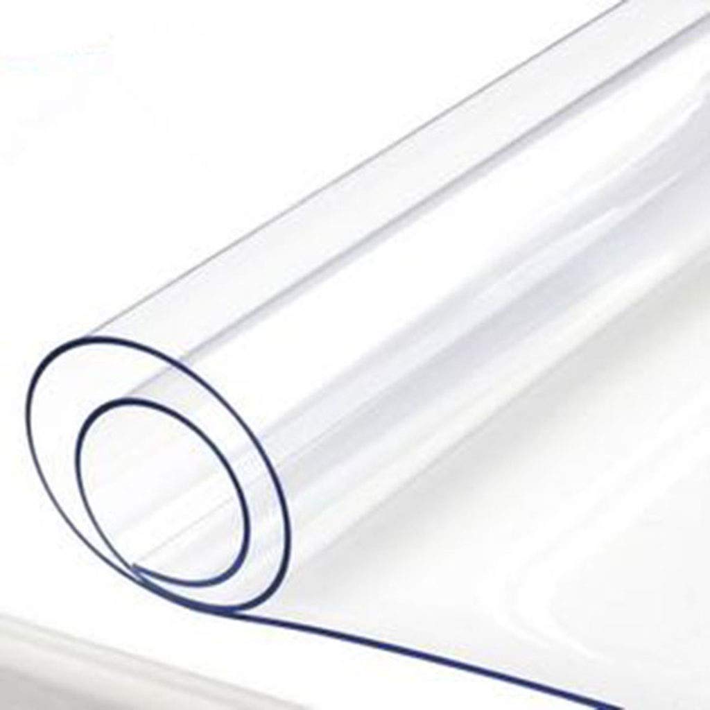 Tela de lluvia impermeable transparente de PVC para aislamiento exterior y ventana protectora