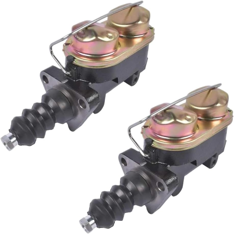 2x Brake Master Cylinder Compatible With Case 450C 480D 580D 580SE 580E 580G D126695 D131596