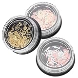 SHINEOFI 1 Jeu Breloques En Métal Mini Roues Dentées Décoratives Engrenages Et Rouages Pet...