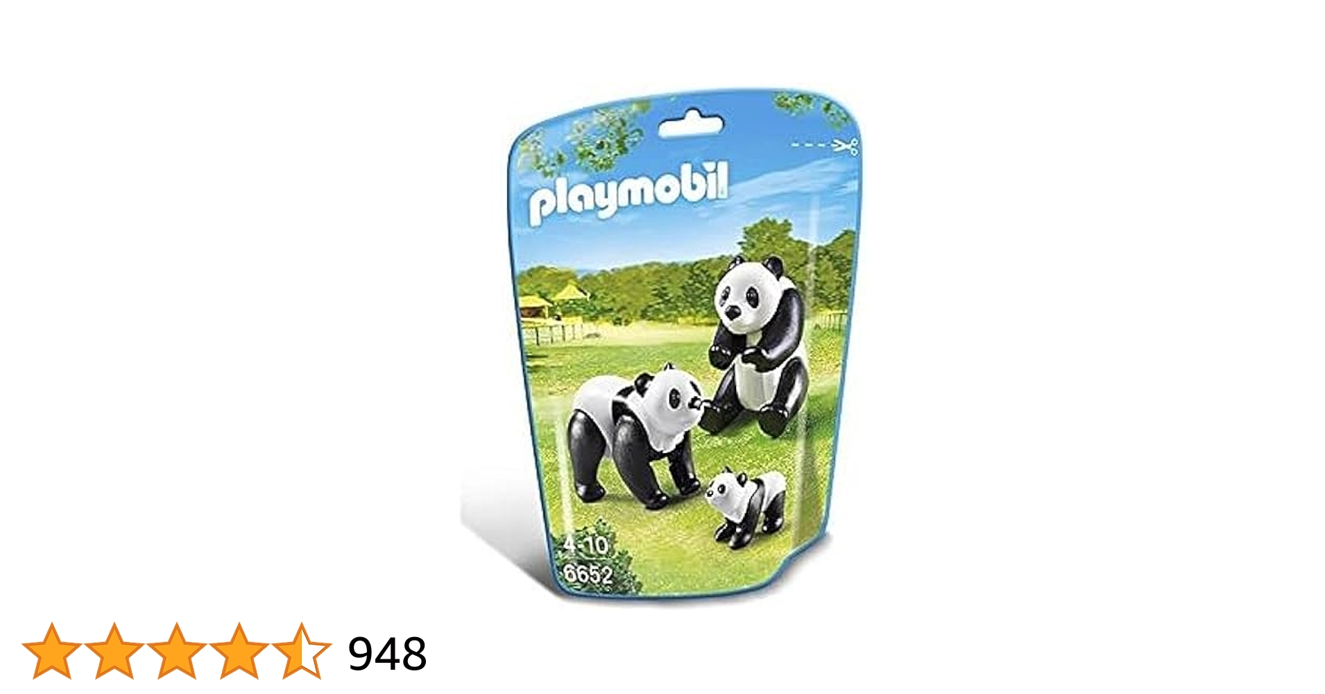 Amazon.co.jp: PLAYMOBIL FAMILIA DE PANDAS : おもちゃ
