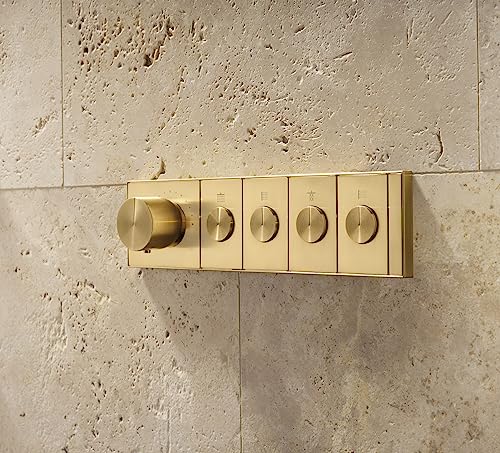 KOHLER K- 26348-9-AF Anthem TM control termostático mecánico empotrado 4 salidas, Oro francés vibrante miniatura 3