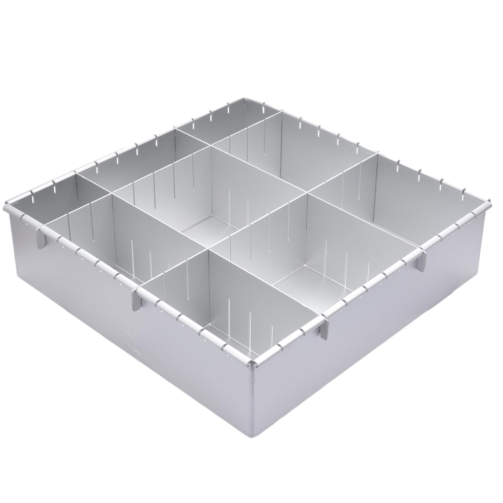 Moule à gâteau réglable de 2,5 à 30,5 cm, moule à pâtisserie rectangulaire | moule à dessert carré | Accessoire de cuisson robuste, équipement de superposition de mousse pour cuisine, maison, fête