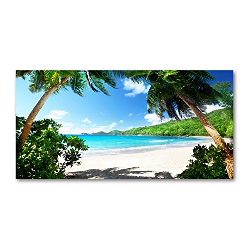 Verre de sécurité trempé 100x50cm pour fond de hotte haut de gamme imprimé