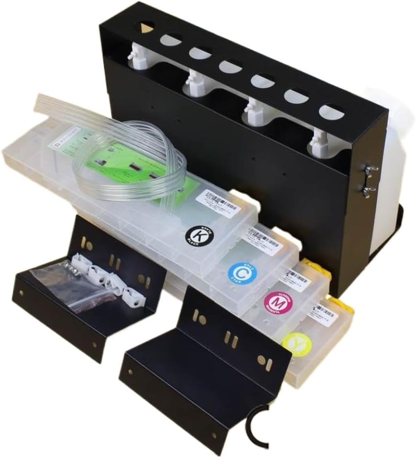Bulk Ink Supply System No Chip Compatible with Roland XJ640 XJ740 RS640 BN20 SP300 SP540i Mutoh RJ900 Mimaki JV33 JV34 CJV30 JV5 JV22 JV3