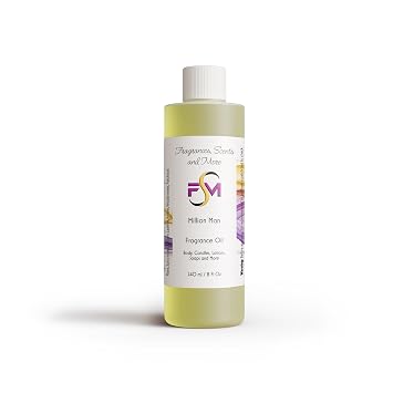 Million Man Fragrance Oil - 8 Fl Oz Plastic Bottle 240ml
