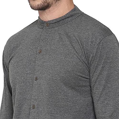Image of Pause Men's Solid Regular Fit T-Shirt
