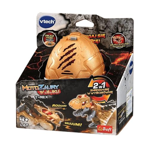 Motosaure T-Rex dans l'œuf VTech dinosaure interactif 2en1 pour éviter l'ennui