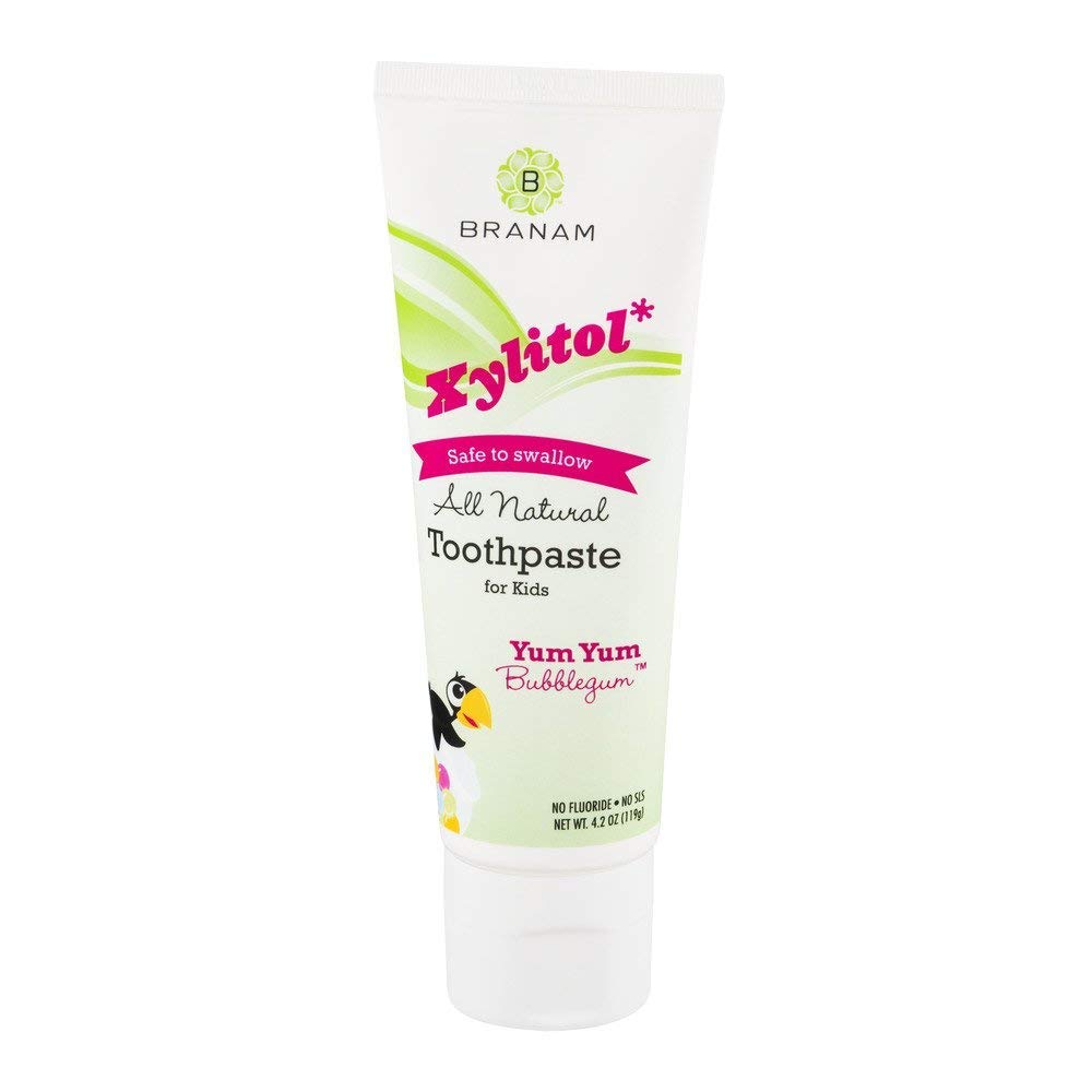 All Natural Xylitol Toothpaste 4.20 Ounces (Yum Yum