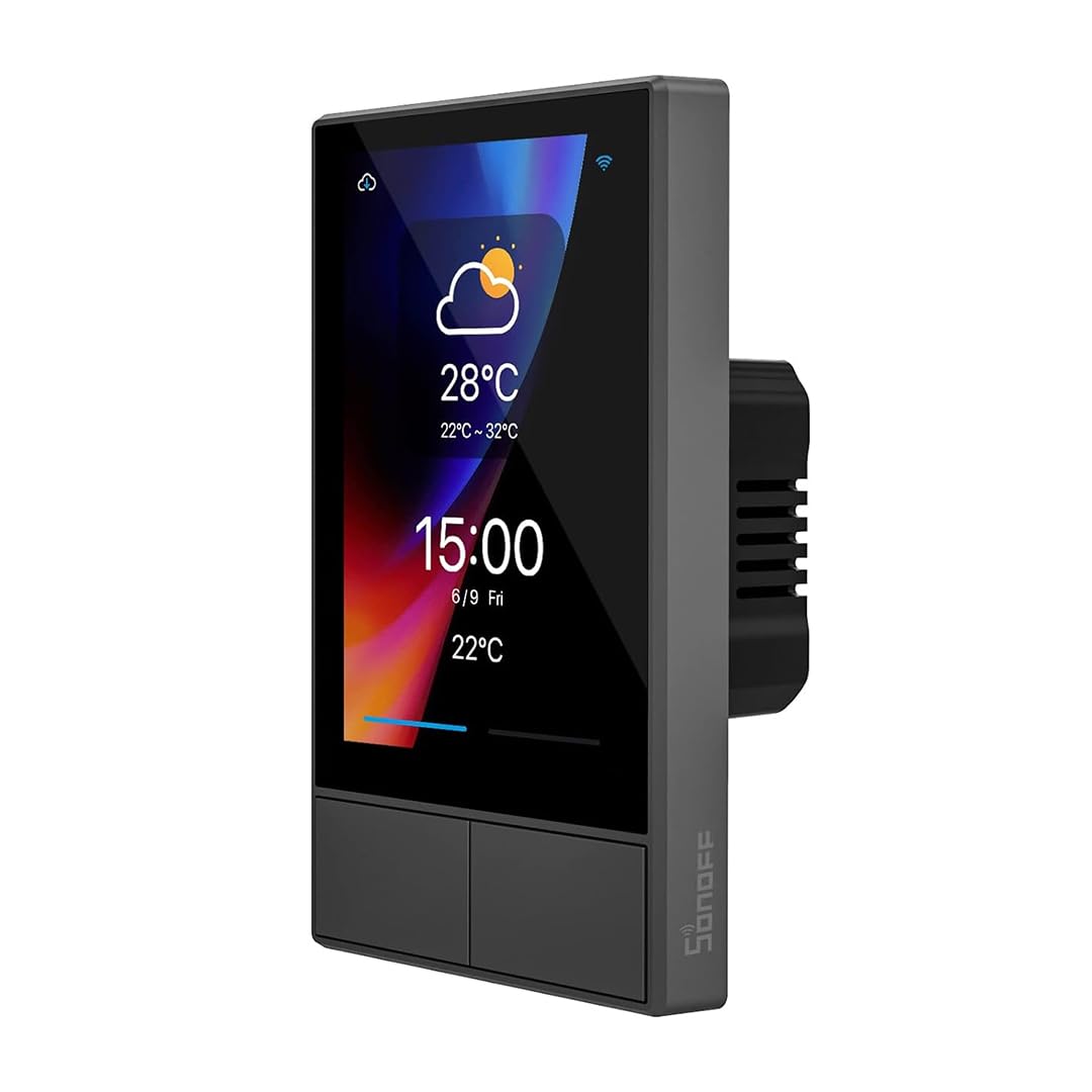 Ledgebit NSPanel120 US Smart Scene Wall Switch | Touch LCD Smart Thermostat Panel for Home Automation | App & Voice Control-image-17