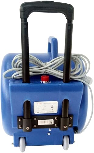 Miniatura 9 de INTBUYING 3-Speed Air Mover Blower Fan Carpet Dryer 1.2HP Heavy Duty Powerful Max Flow 5700 CFM Air Mover Blower Floor Fan Blue 220V