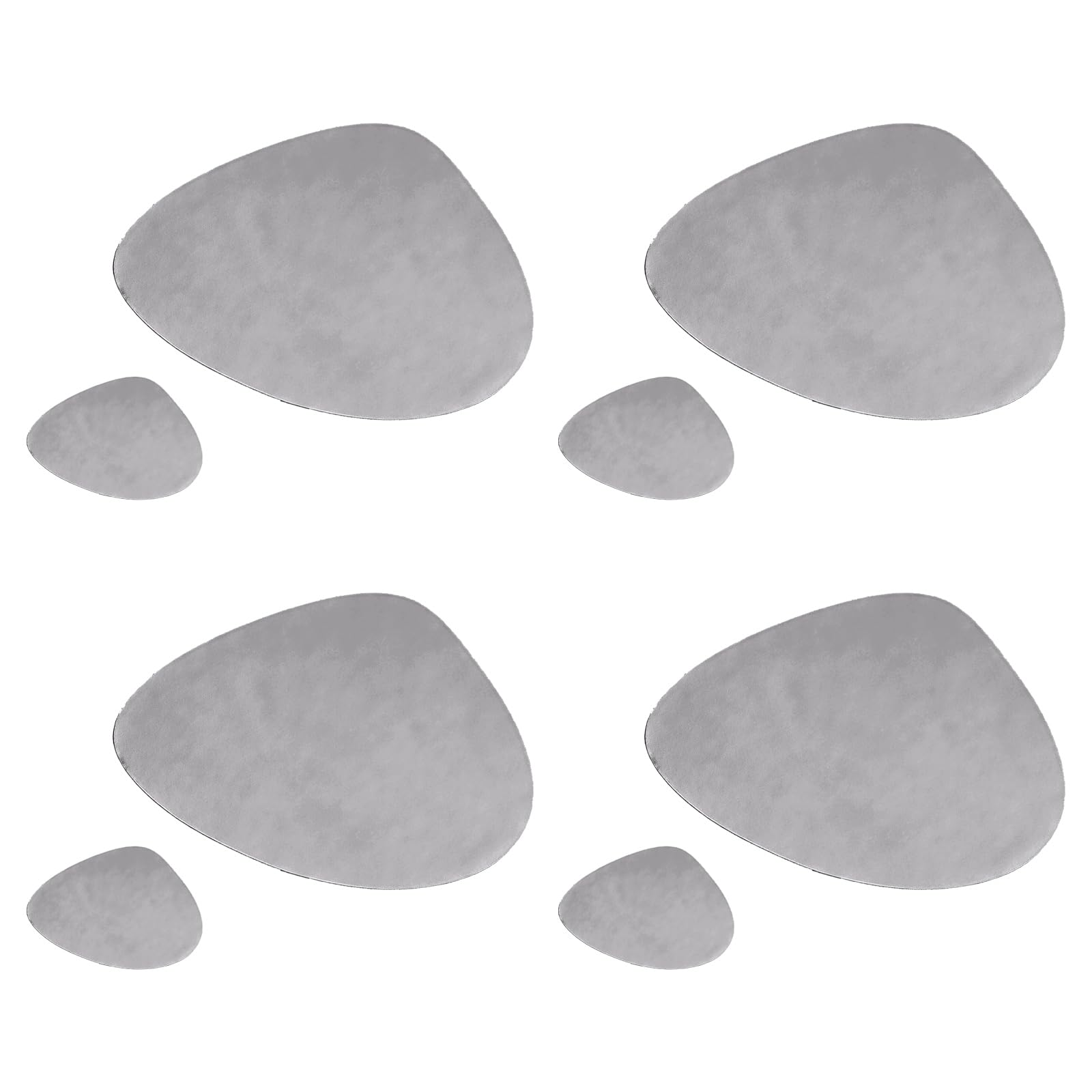TQUXNGA Leather Placemat Nonslip Teardrop Designs Place Mat for Dining Table Protections Table Protector
