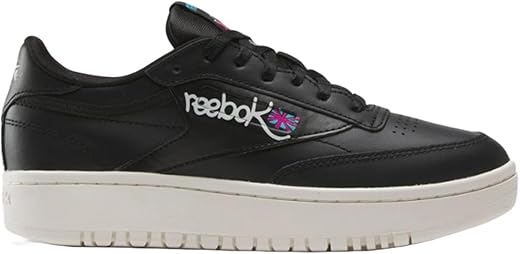 Reebok Women's Club C Double Sneaker, Soft Ecru/Chalk, 8