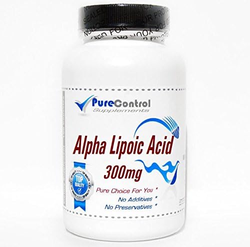 Alpha Lipoic Acid 300mg // 180 Capsules // Pure // by PureControl Supplements