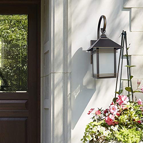 Lanterne de mur extérieure style américain pour sublimer votre porche - 5