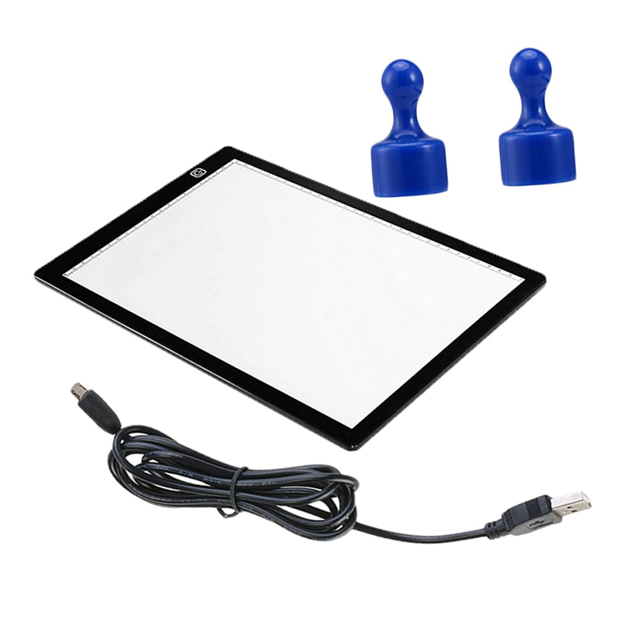 Tablero de Dibujo Magnético LED A4 Regla y Dos Imanes