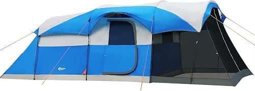PORTAL 6/8/10 Person Family Camping Tent with Screen Room, Water