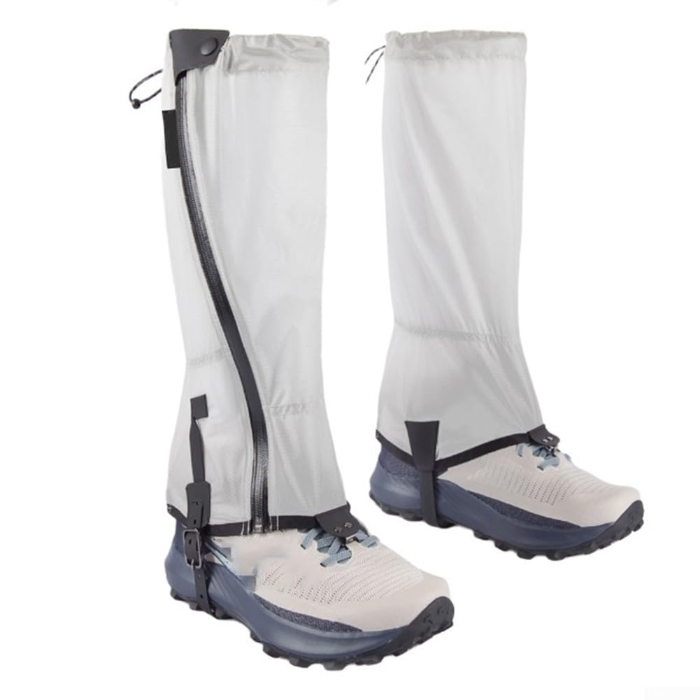 Guêtres de randonnée imperméables pour hommes et femmes, housses de bottes de neige respirantes pour la pêche, le trekking, l'équipement de pluie, 41 cm