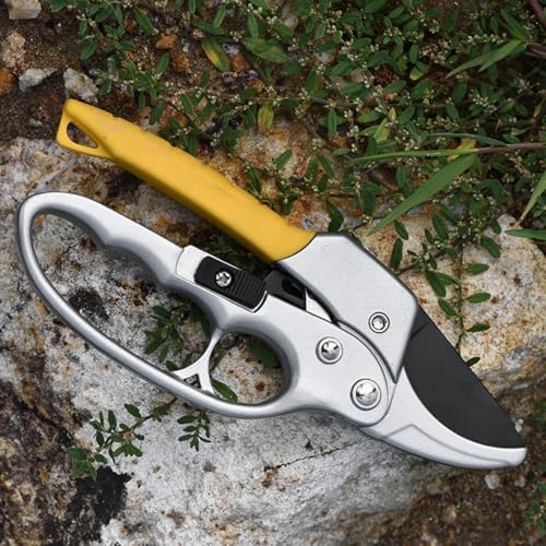 Tijeras de podar profesionales de aleación de titanio 8.5 pulgadas miniatura 5