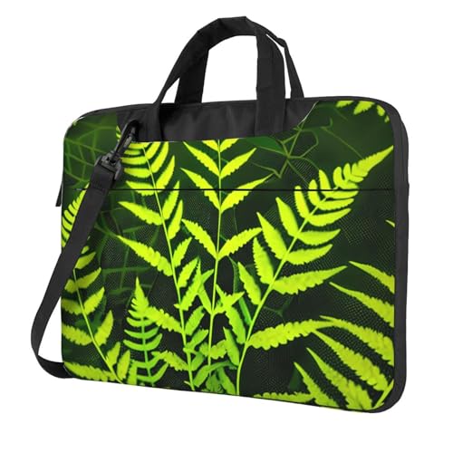 Sac ordinateur portable motif plante naturelle pour le bureau et les cafés
