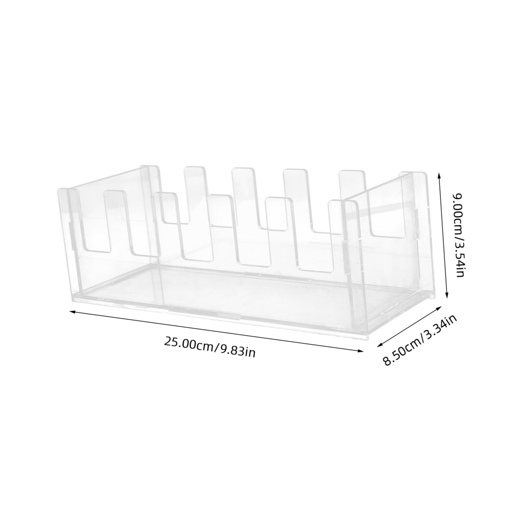Cabilock Strong Structure Petri Dish Stand Acrylic Cell Culture Dish Rack 90mm Lab Equipment Holder for Efficient Storage