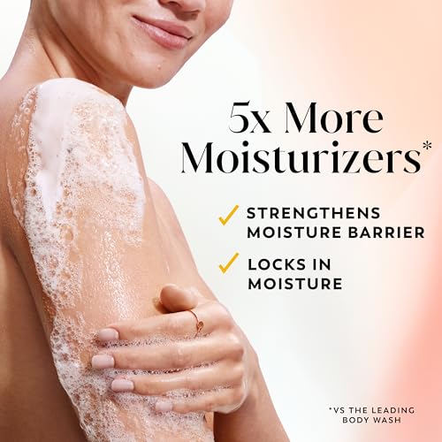 Image of Olay Body Wash for Women, Ultra Moisture, For Sensitive Skin, Soothing Formula, 24hr Moisturizing, Hydrating & Refreshing, B3 Vitamin Complex, Free of Parabens & Phthalates, Oat Extract Scent,22 fl oz
