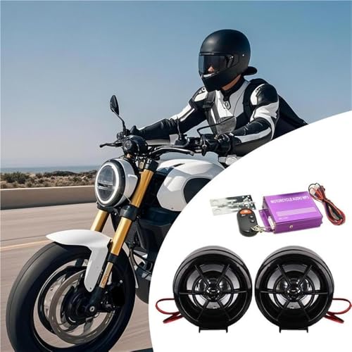 Parlante compacto para manubrio de motocicleta miniatura 6