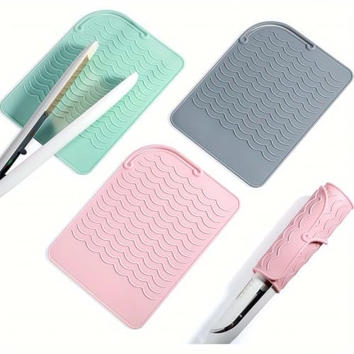 Tapete resistente al calor para herramientas de cabello miniatura 1